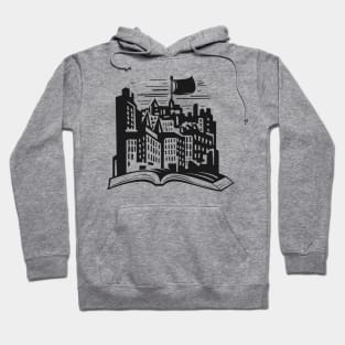 Books are a source of imagination Hoodie